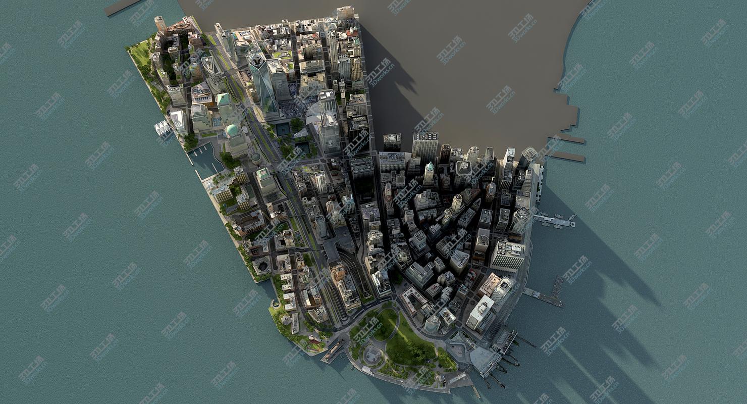 images/goods_img/20210113/3D Manhattan Lower Part1 2 3 Low Poly model/3.jpg